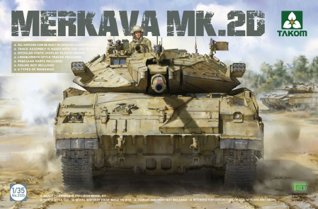 Kituri machete - Takom 2133 - 1:35 Merkava Mk 2D