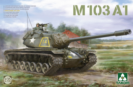 Kituri machete - Takom 2139 - 1:35 U.S. Heavy Tank M103 A1