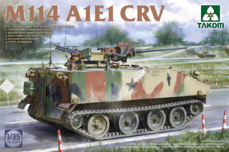 Kituri machete - Takom 2149 - 1:35 M114 A1E1 CRV