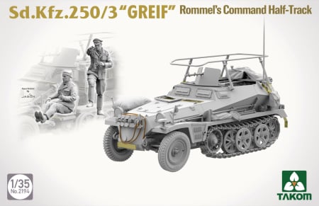 Takom 2194 - 1:35 Sd.Kfz.250/3 'GREIF' Rommel's Command Half-Track [2]