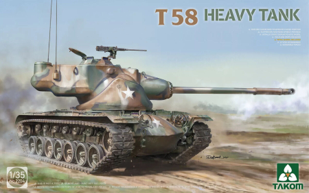 Noutati - Takom 2204 - 1:35 T58 Heavy Tank