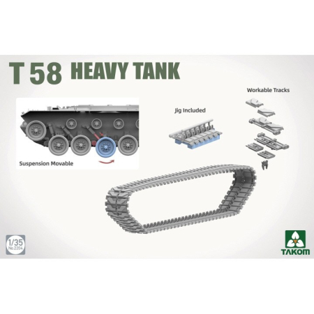 Takom 2204 - 1:35 T58 Heavy Tank [2]