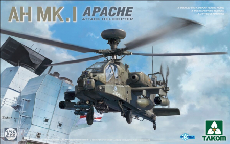 Elicoptere - TAKOM 2604 - 1:35 AH Mk. 1 Apache Attack Helicopter