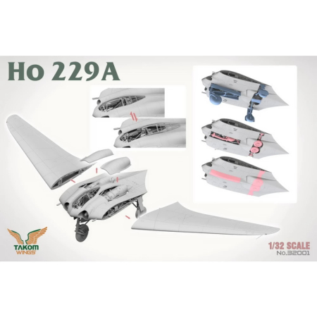 Takom 32001 - 1:32 Horten Ho 229A [2]