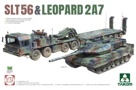 Kituri machete - Takom 5011 - 1:72 SLT56 & Leopard 2 A7
