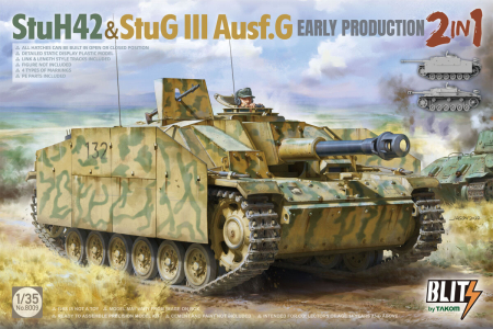 Kituri machete - TAKOM 8009 - 1:35 StuH42 & StuG III Ausf.G Early Production