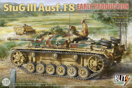 Vehicule militare terestre - Takom 8013 - 1:35 StuG III Ausf. F8 Early Production