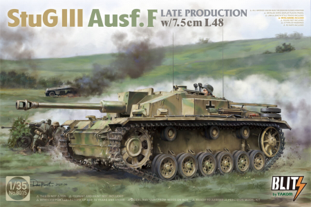 Kituri machete - Takom 8015 - 1:35 StuG III Ausf. F Late Production w/7,5cm L48