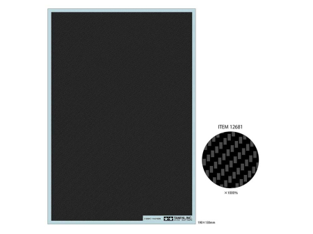 Decaluri - Tamiya 12681 - Carbon Pattern Decal (Twill Weave/Fine)