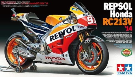 Vehicule civile - Tamiya 14130 - 1:12 Repsol Honda RC213V '14