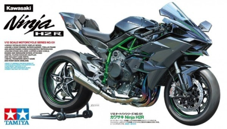 Motociclete - TAMIYA 14131 - 1:12 Kawasaki Ninja H2R
