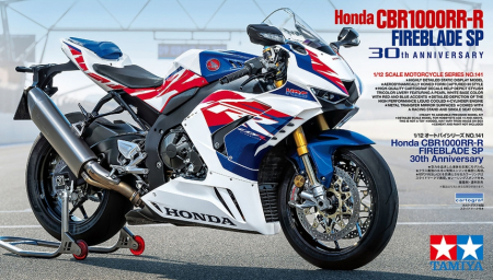 Motociclete - Tamiya 14141 - 1:12 Honda CBR1000RR-R Fireblade SP 30th Anniversary