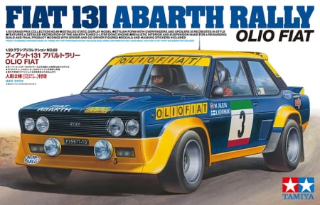 Auto de curse - TAMIYA 20069 - 1:20 FIAT 131 ABARTH RALLY OLIO FIAT