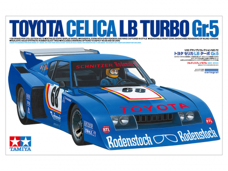 Auto de curse - Tamiya 20072 - 1:20 Toyota Celica LB Turbo Gr.5