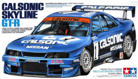 Auto de curse - TAMIYA 24184 - 1:24 Calsonic Skyline GT-R (R33)