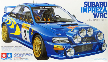 Auto de curse - TAMIYA 24199 - 1:24 Subaru Impreza WRC'98 - Monte Carlo