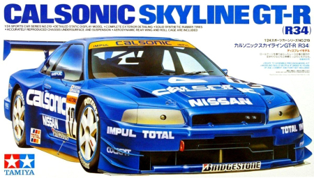Auto de curse - TAMIYA 24219 - 1:24 Calsonic GT-R (R34)