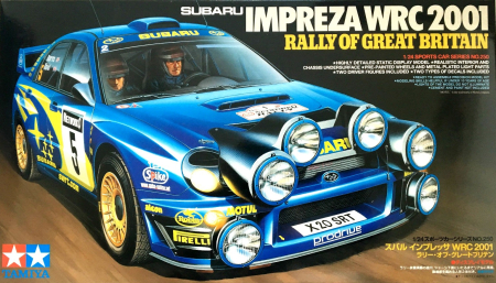 Auto de curse - TAMIYA 24250 - 1:24 Subaru Impreza WRC 2001 - Rally of Great Britain