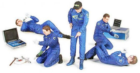 Figurine - Tamiya 24266 - 1:24 Rally Mechanics Set