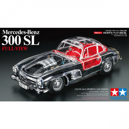 Vehicule civile - Tamiya 24366 - 1:24 Mercedes-Benz 300SL Full-View