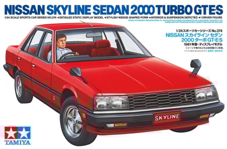 Auto - TAMIYA 24374 - 1:24 Nissan Skyline 2000 Turbo GT-E.S - 1 figure