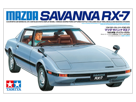 Auto - Tamiya 24375 - 1:24 Mazda Savanna RX-7, 1980 - 1 figure