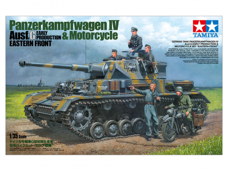 Kituri machete - Tamiya 25209 - 1:35 Panzerkampfwagen IV Ausf G. Early Production & Motorcycle Eastern Front