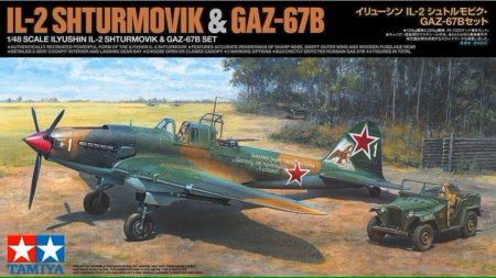Aero militare - Tamiya 25212 - 1:48 Ilyushin IL-2 Shturmovik and GAZ-67B Set