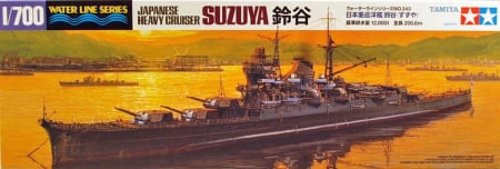 PACHETE - Tamiya 31343 - 1:700 Japanese Suzuya Heavy Cruiser