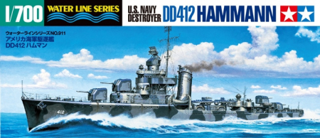 Navo - Tamiya 31911 - 1:700 U.S. Navy Destroyer Hammann (DD-412)