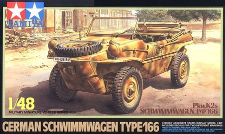 Noutati - Tamiya 32506 - 1:48 German Schwimmwagen Type 166 Pkw K2s