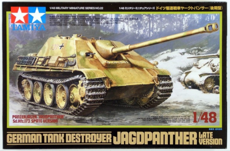 Kituri machete - TAMIYA 32522 - 1:48 Jagdpanther Tank Destroyer - Late Version