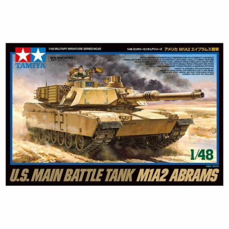 Kituri machete - TAMIYA 32592 - 1:48 U.S. Main Battle Tank M1A2 Abrams