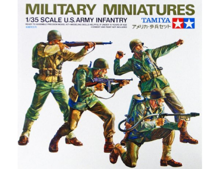 Figurine - TAMIYA 35013 - 1:35 U.S. Army Infantry