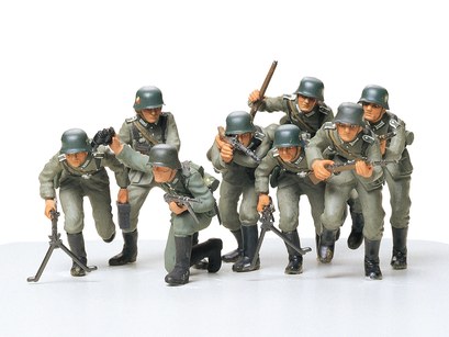 Figurine - Tamiya 35030 - 1:35 German Assault Troops Kit - CA130