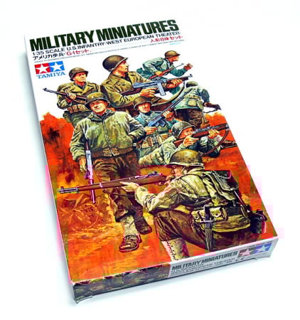 Figurine - Tamiya 35048 - 1:35 U.S. Infantry (West European Theater)