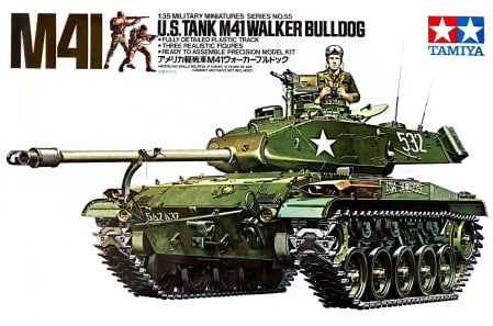 Vehicule militare terestre - Tamiya 35055 - 1:35 U.S. M41 Walker Bulldog Kit
