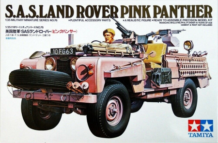 PACHETE - Tamiya 35076 - 1:35 S.A.S. Land Rover "Pink Panther"