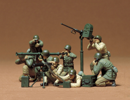 Kituri machete - Tamiya 35086 - 1:35 U.S. Gun And Mortar Team Kit