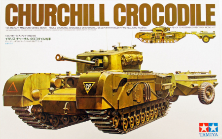 Kituri machete - Tamiya 35100 - 1:35 Churchill Crocodile (or Churchill Mk VII)