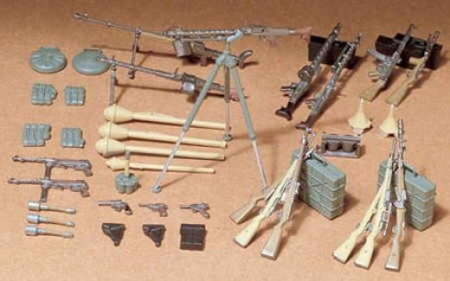 Accesorii machete - Tamiya 35111 - 1:35 German Infantry Weapons Set Kt