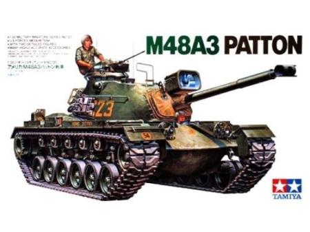 PACHETE - Tamiya 35120 - 1:35 U.S. M48A3 Patton Tank - CQ220 - 1 figure
