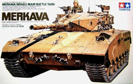 PACHETE - TAMIYA 35127 - 1:35 Israel Merkava MBT - 1 figure
