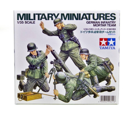 Figurine - TAMIYA 35193 - 1:35 German Infantry Mortar Team