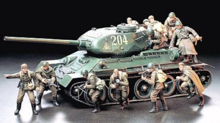 Figurine - TAMIYA 35207 - 1:35 Russian Army Assault Infantry