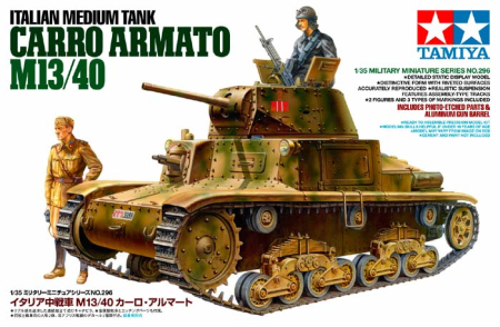 Kituri machete - TAMIYA 35296 - 1:35 Medium Tank Carro Armato M13/40