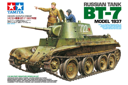Kituri machete - Tamiya 35327 - 1:35 BT-7 Model 1937- 2 figures