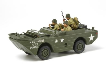 PACHETE - Tamiya 35336 - 1:35 U.S. Ford G.P.A. Amphibian Jeep W/ Pe Parts - 3 Figures