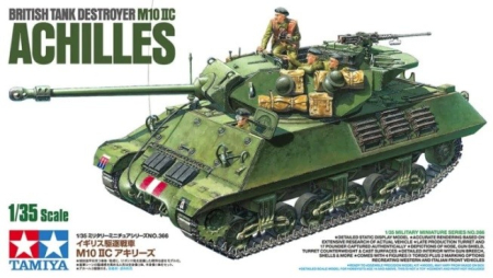 PACHETE - TAMIYA 35366 - 1:35 British Tank Destroyer M10 II C 17pdr SP Achilles