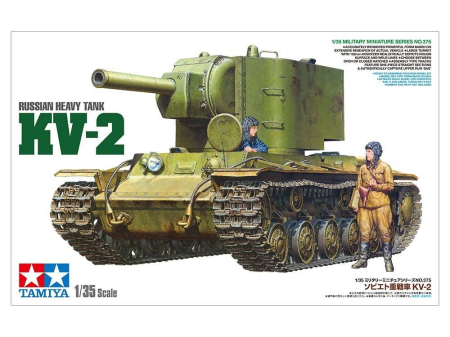PACHETE - Tamiya 35375 - 1:35 Russian Heavy Tank KV-2